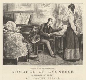 Armorel of Lyonesse, A Romance of To-Day, by Walter Besant by Frederick Barnard